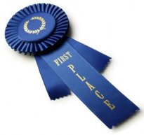 blue ribbon